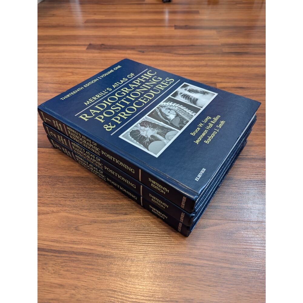 Merrills Atlas of Radiographic Positioning & Procedures- 13th Edition- Full Set